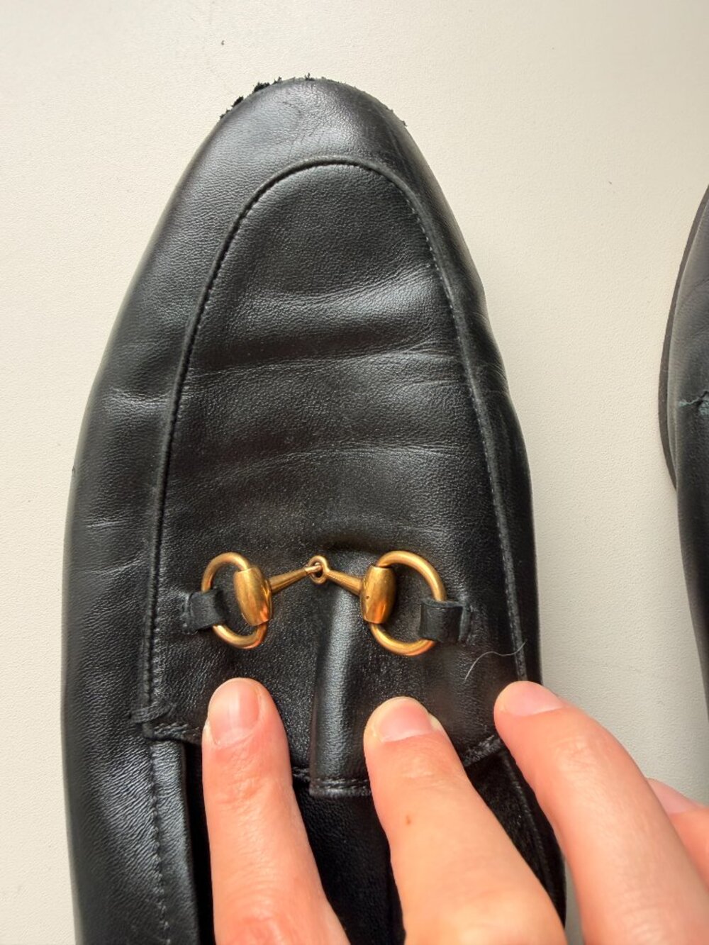 Gucci Soft Brixton Leather Loafer. Size 7.5. - Picture 8 of 8